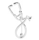 BR0404 | Medical Stethoscope Brooch | L0-3-4037