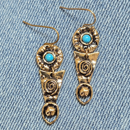 E1203 QE7758 Drop Dangle Earrings