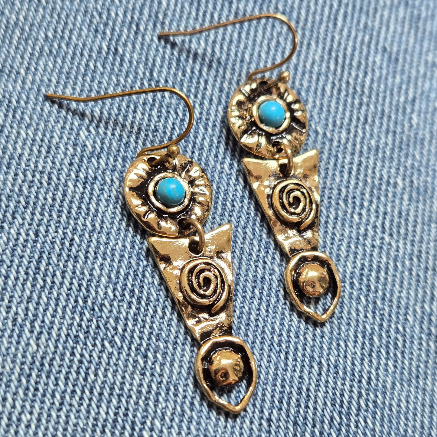 E1203 QE7758 Drop Dangle Earrings