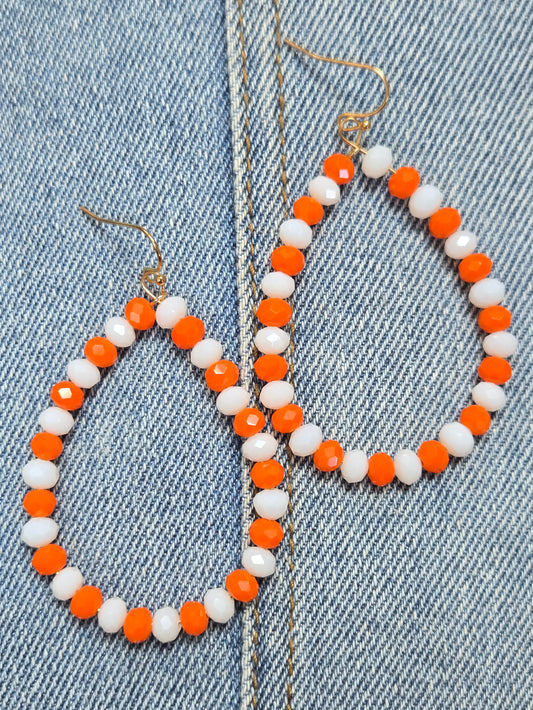 E1236 SE7061 Teardrop Drop Dangle Earrings