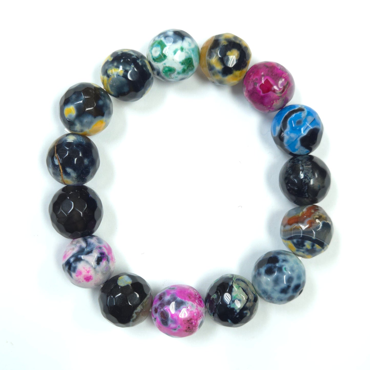 SB-SSB Dark Rainbow Agate Bracelet