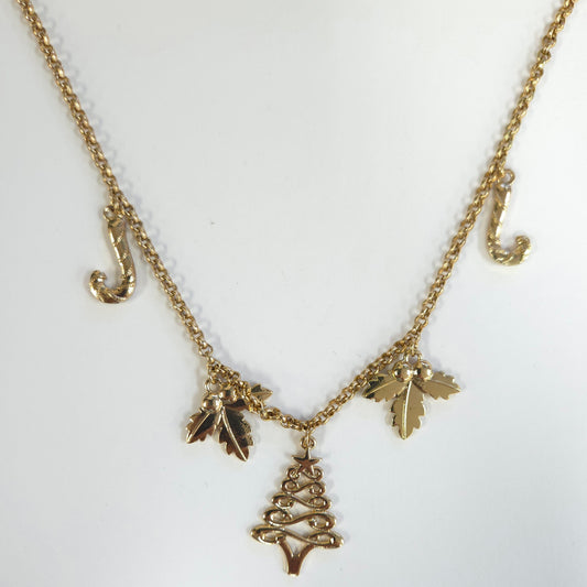 N0638 ST264 Christmas Necklace