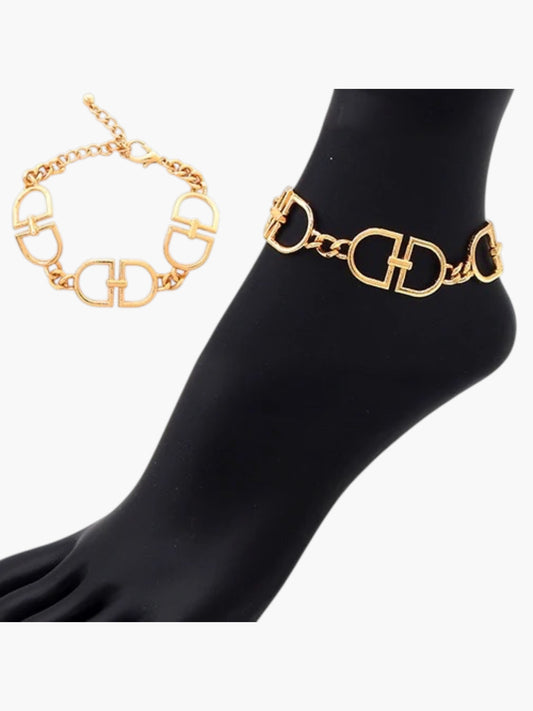 Anklet Chain Link Bracelet | AK0008