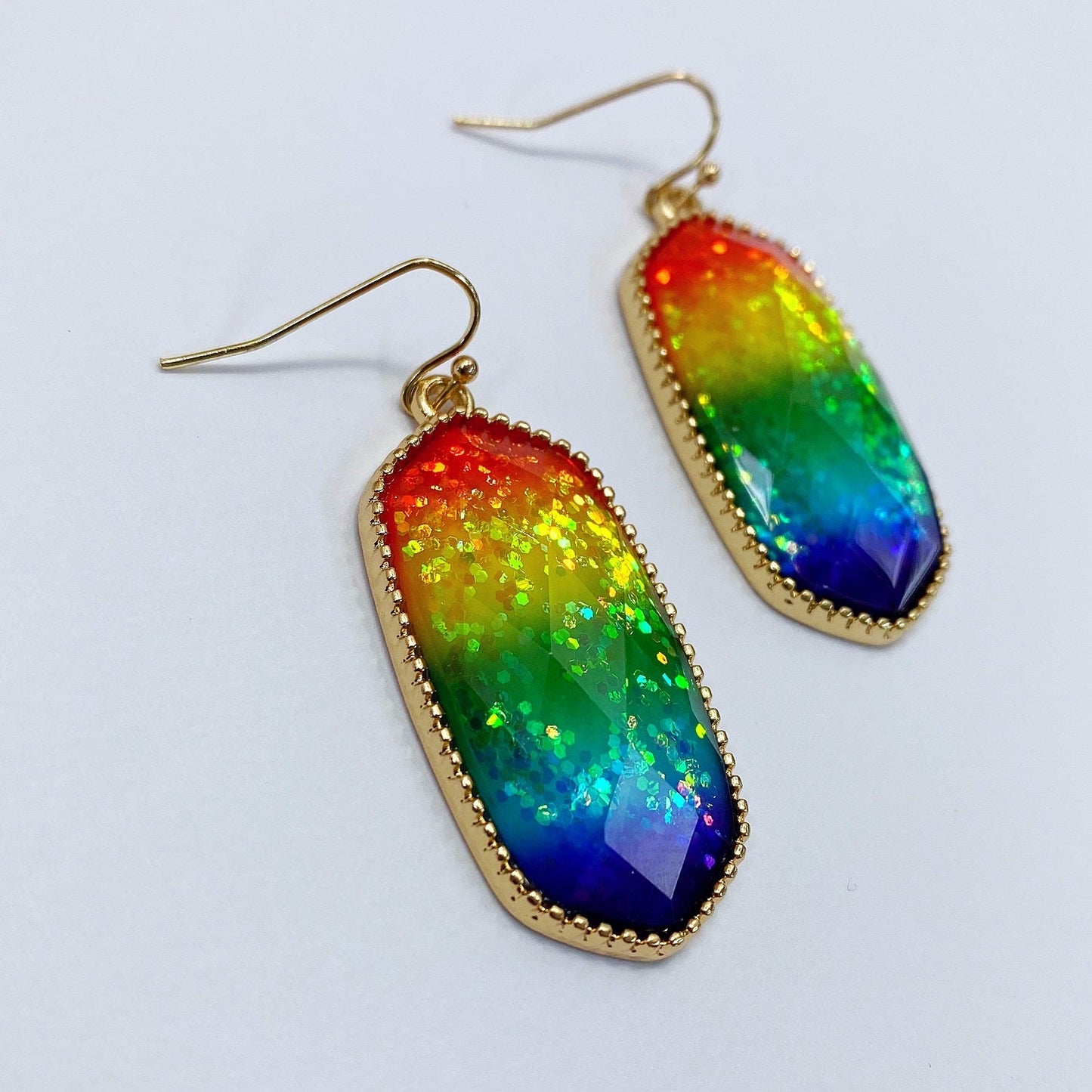 E0096 | Sparkling Rainbow Prism Earrings | AE0331