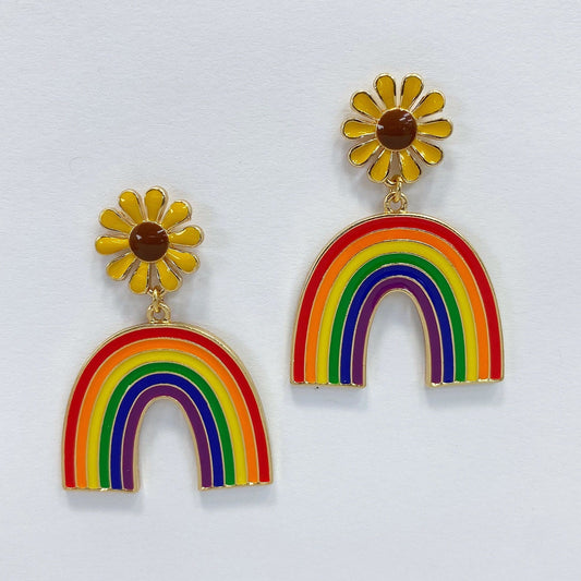 E0119 | Sunshine &amp; Rainbow Earrings | ME90309