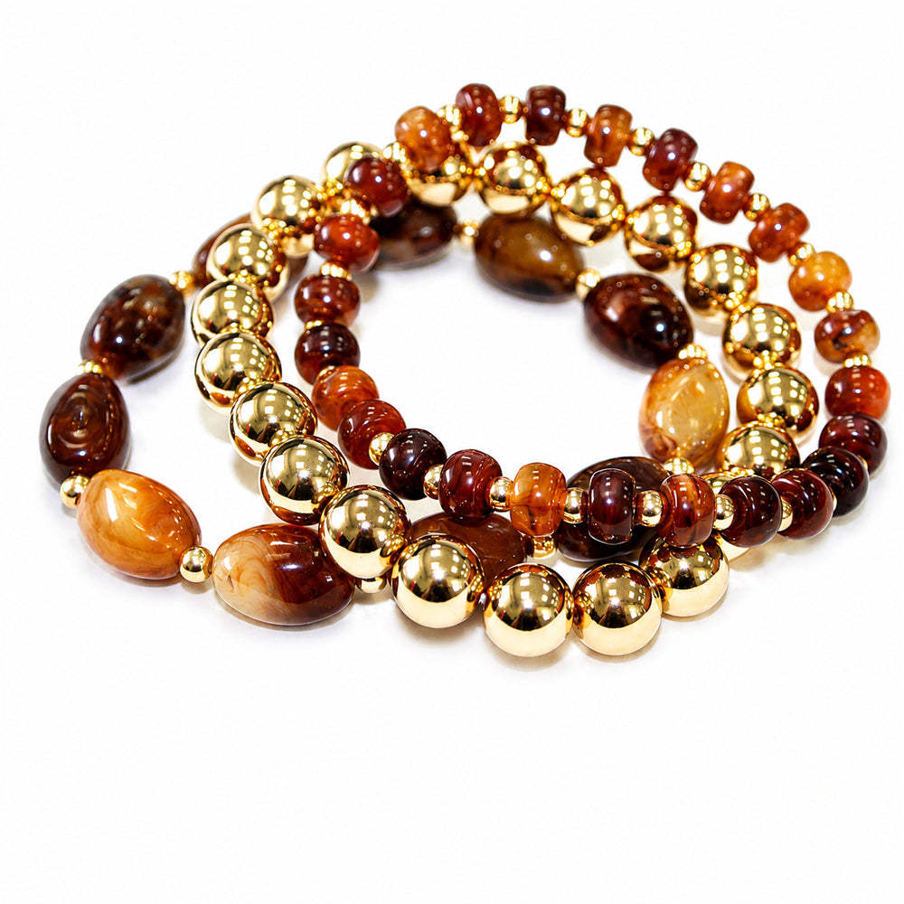 Multi Strand Acrylic Bead Bracelet | B0568