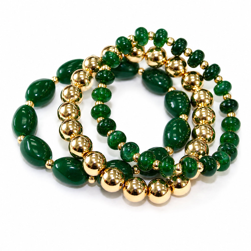 Multi Strand Acrylic Bead Bracelet | B0568