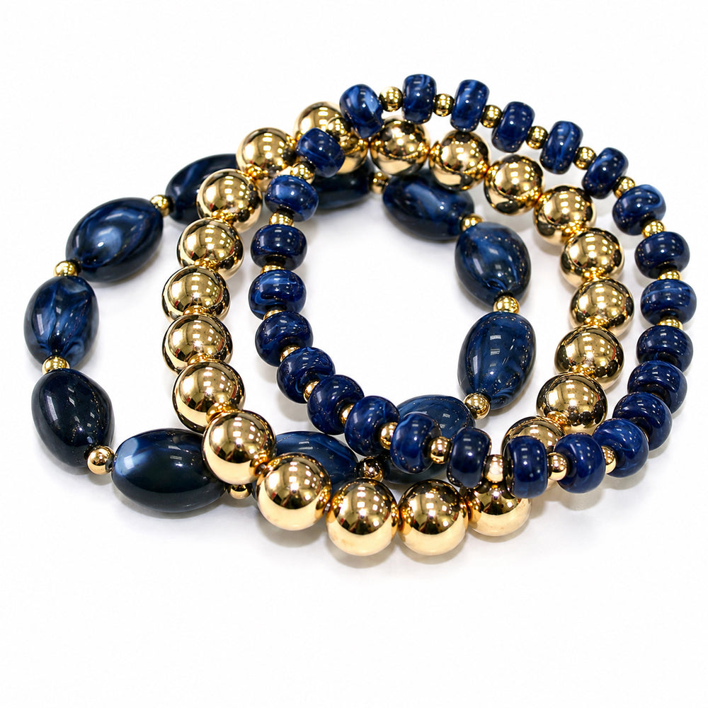 Multi Strand Acrylic Bead Bracelet | B0568