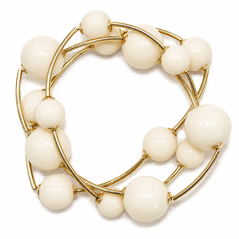 Ball Beaded Bracelet Set - B0532