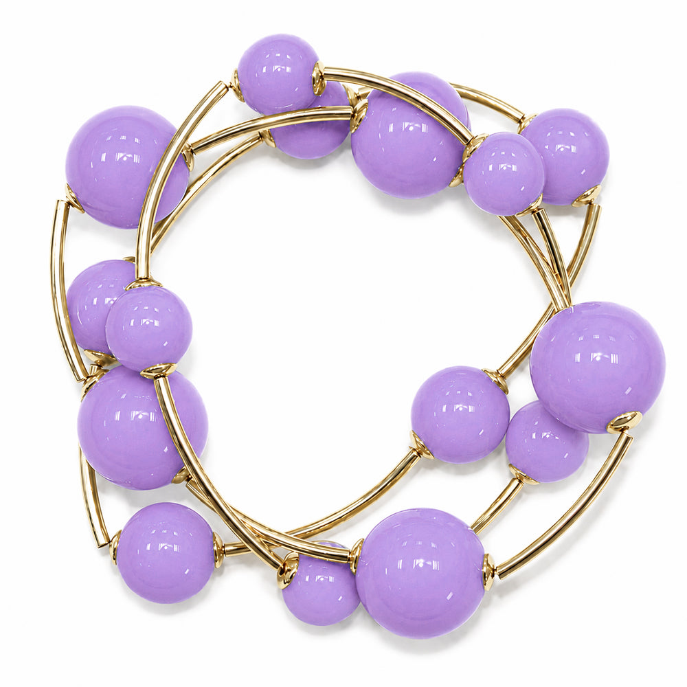 Ball Beaded Bracelet Set - B0532