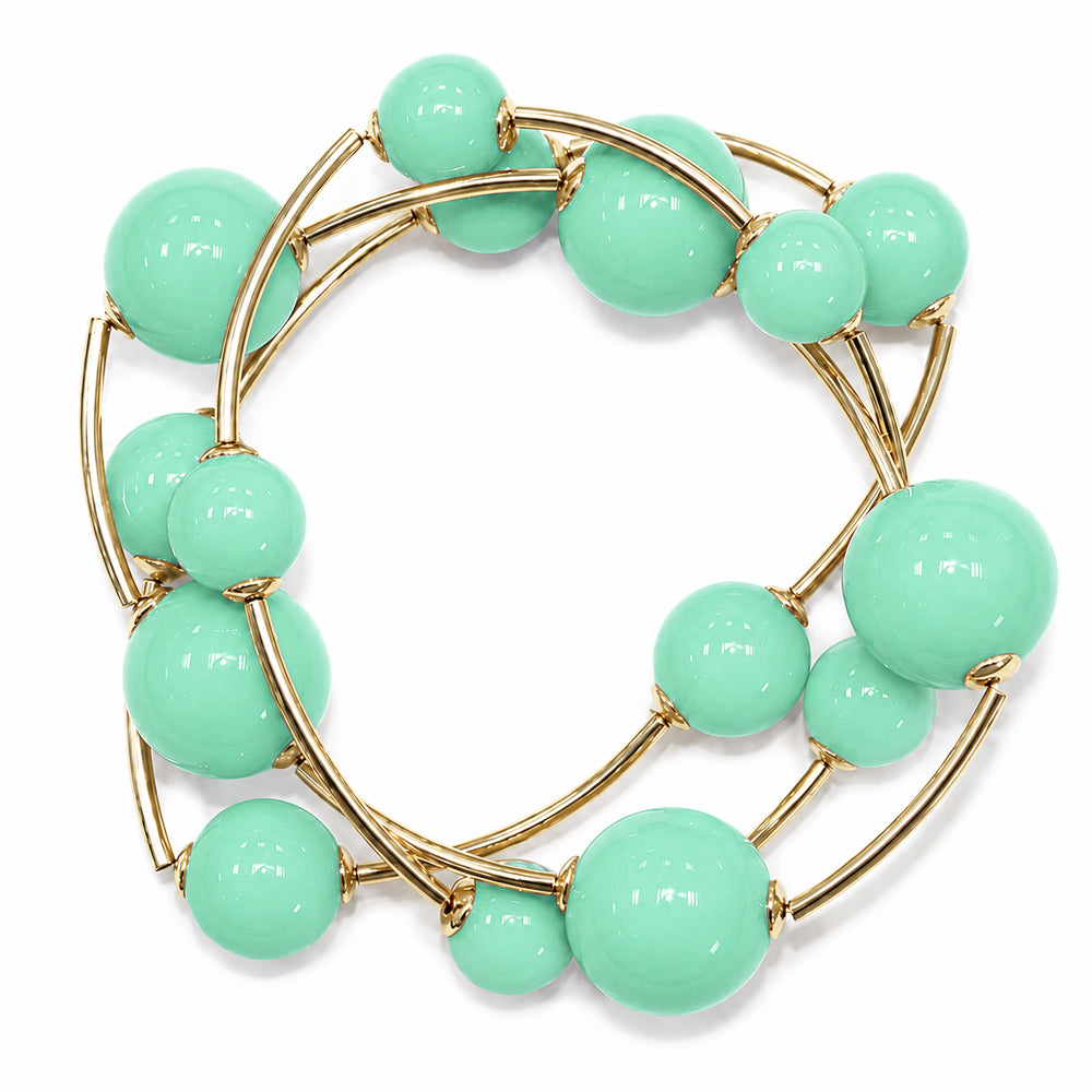 Ball Beaded Bracelet Set - B0532