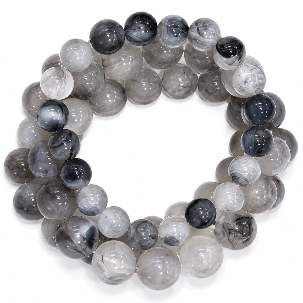 Multi Strand Acrylic Bubble Bead Bracelet | B0567