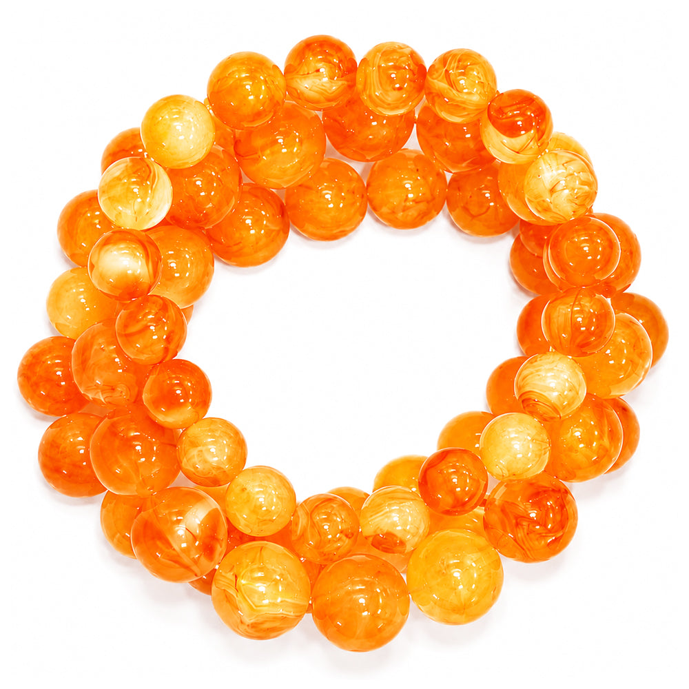 Multi Strand Acrylic Bubble Bead Bracelet | B0567