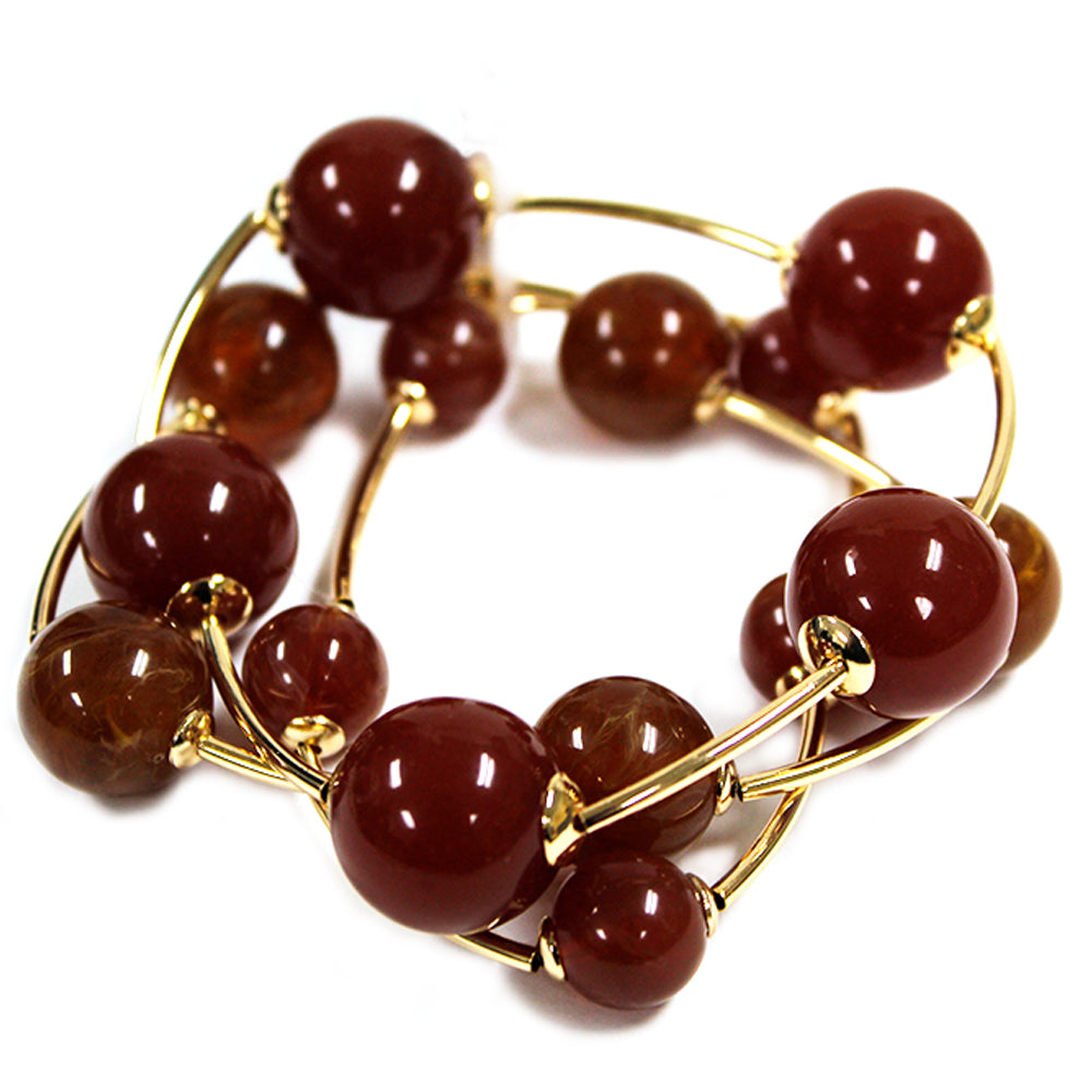 B0493 | Layered Bubble Bead Bracelet | TB9336