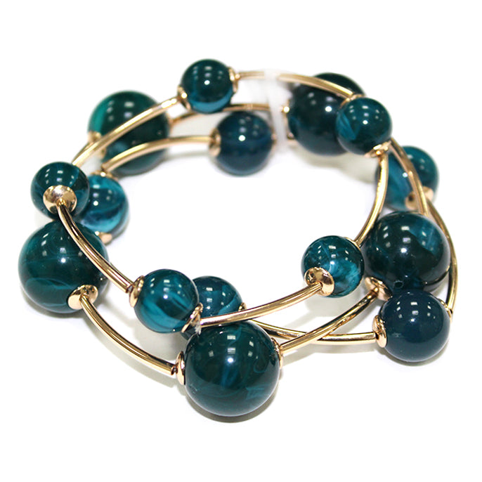 B0493 | Layered Bubble Bead Bracelet | TB9336