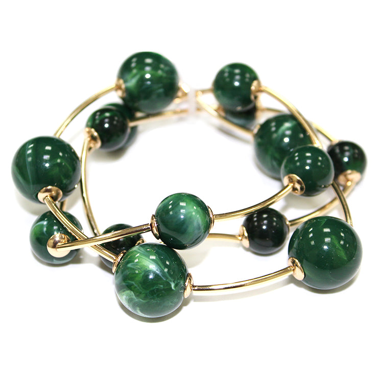 B0493 | Layered Bubble Bead Bracelet | TB9336