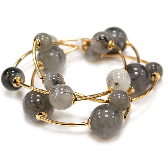 B0493 | Layered Bubble Bead Bracelet | TB9336