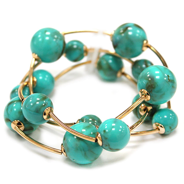 B0493 | Layered Bubble Bead Bracelet | TB9336