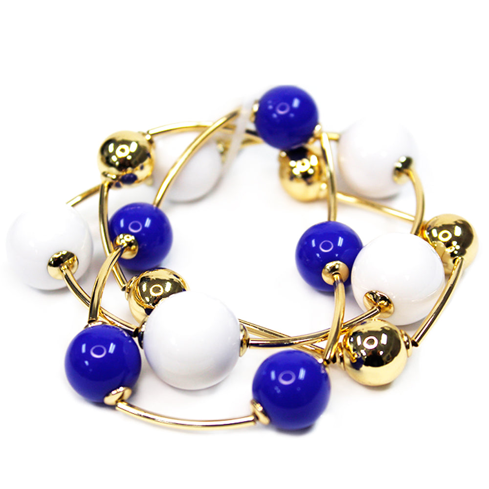 Acrylic Bubble Bead Bracelet - B0562
