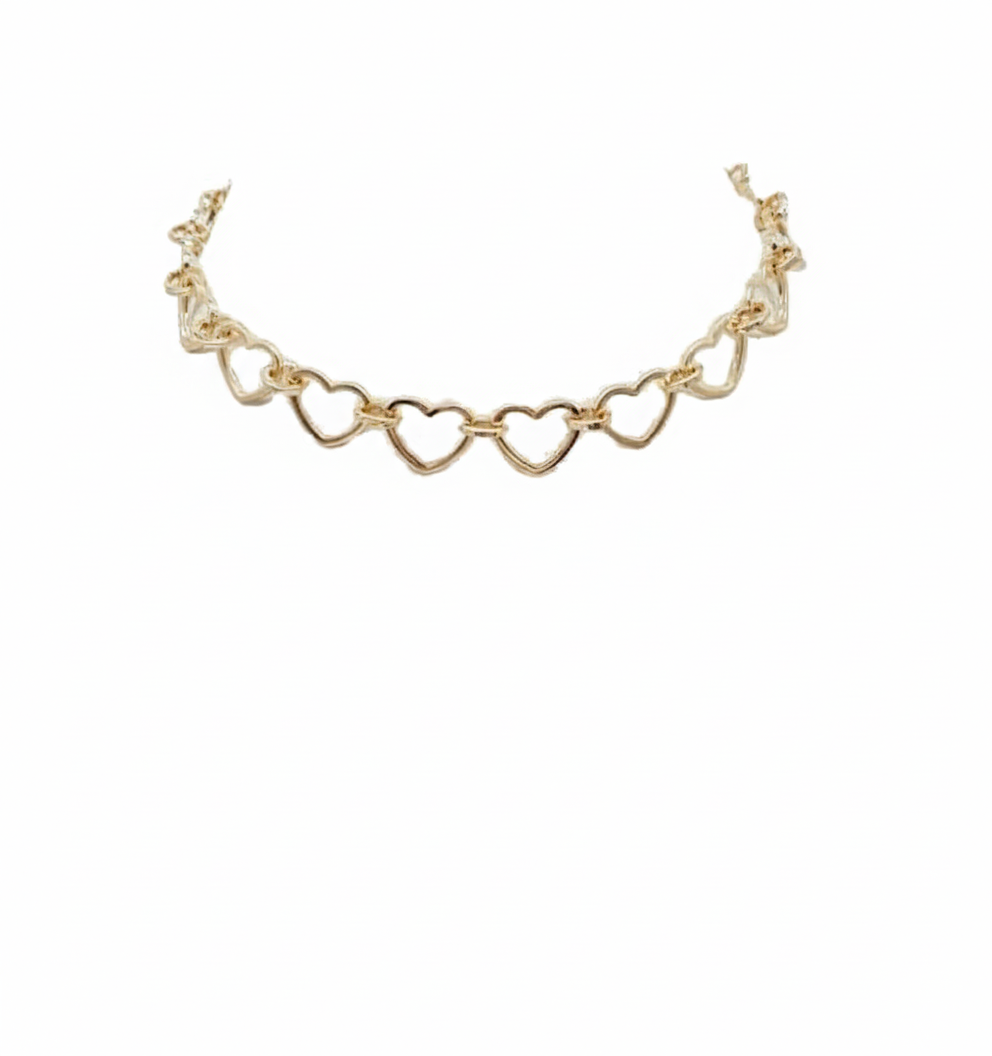 N0649 TKN24724 Love Linked Necklace