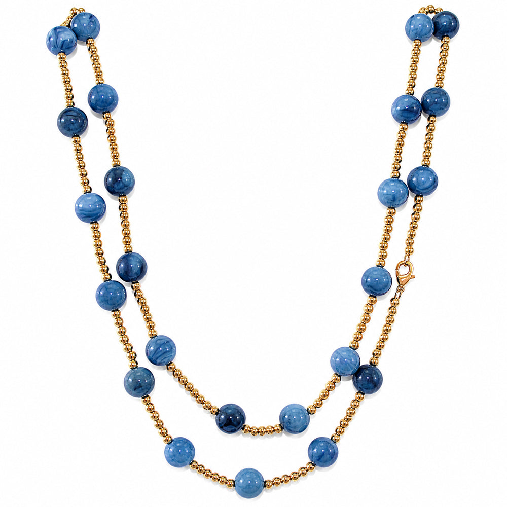 Acrylic Beads Long Necklace - N5292