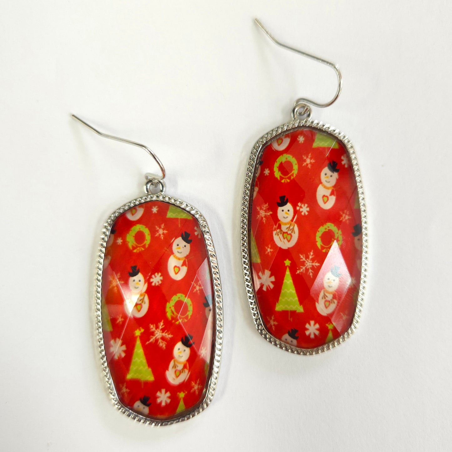 E1625 VE2719 Christmas Earrings