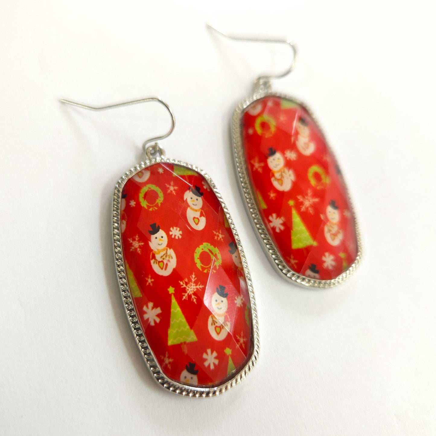 E1625 VE2719 Christmas Earrings