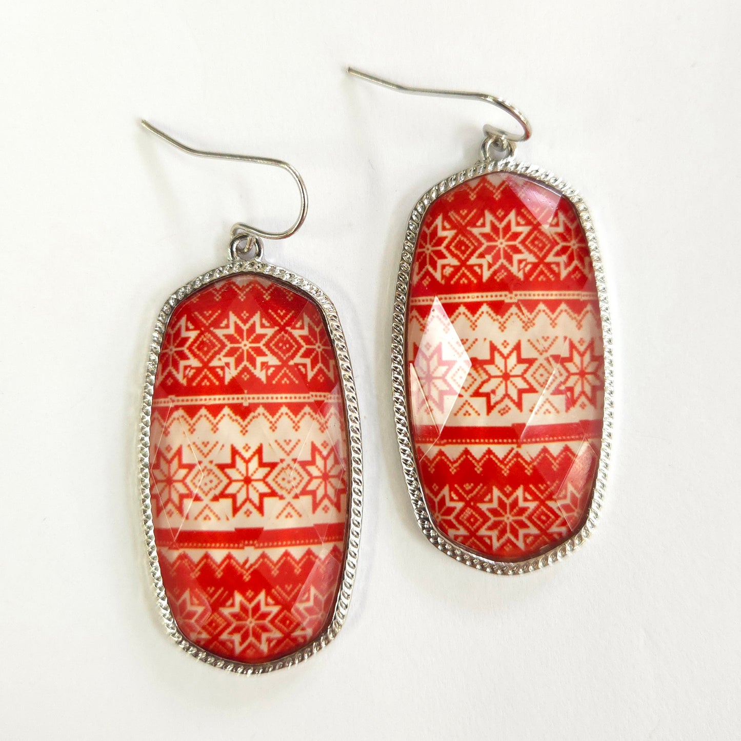 E1625 VE2719 Christmas Earrings
