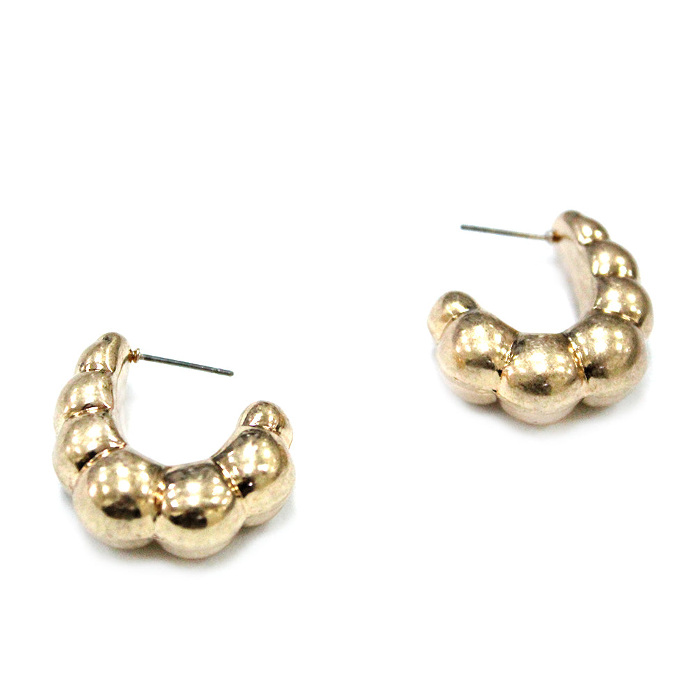 E2268 | Bubble Hoop Earrings | VE4811