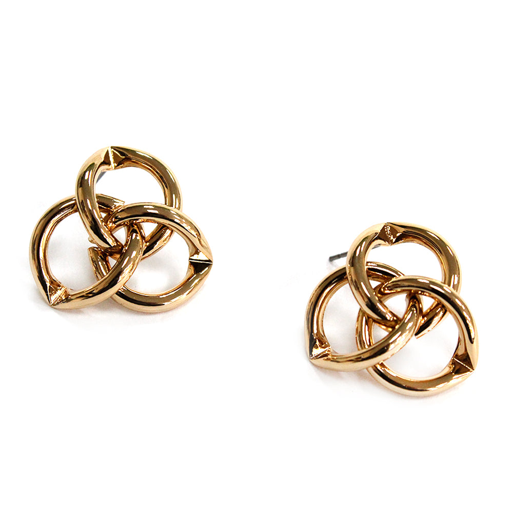 E2269 | Modern Knot Stud Earrings | VE4822