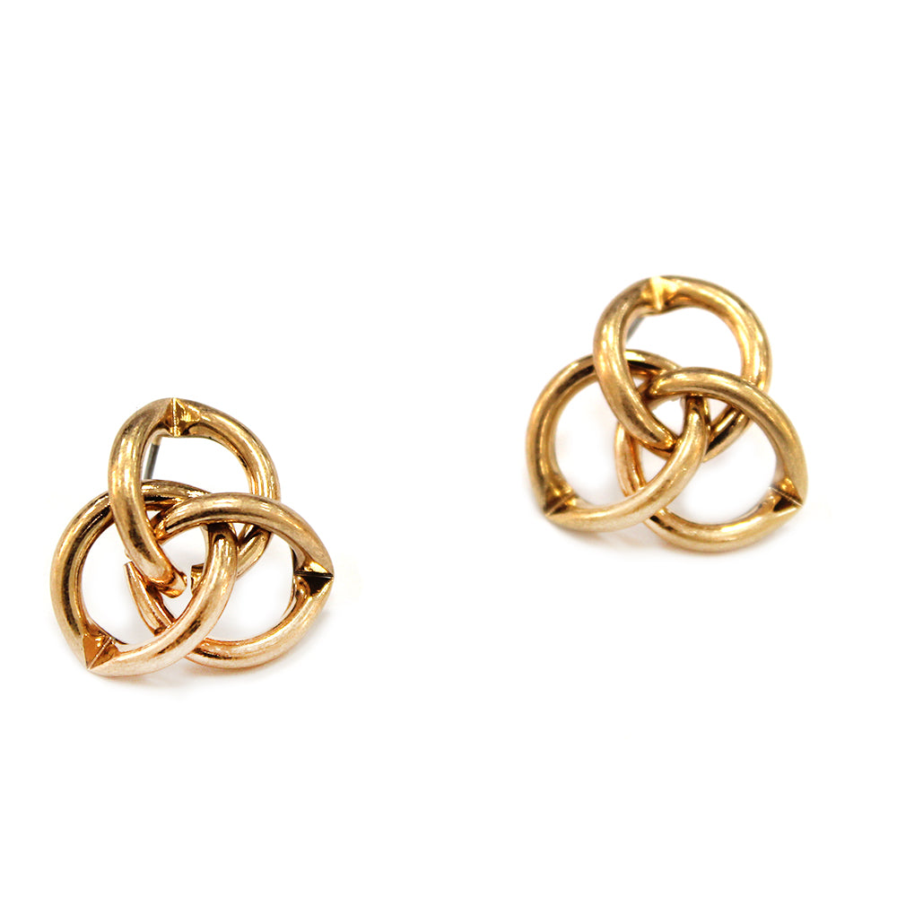 E2269 | Modern Knot Stud Earrings | VE4822