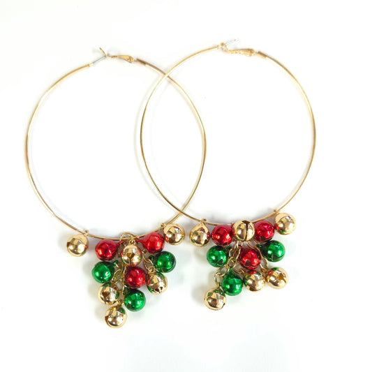 E1601 VER5375 Christmas Earrings