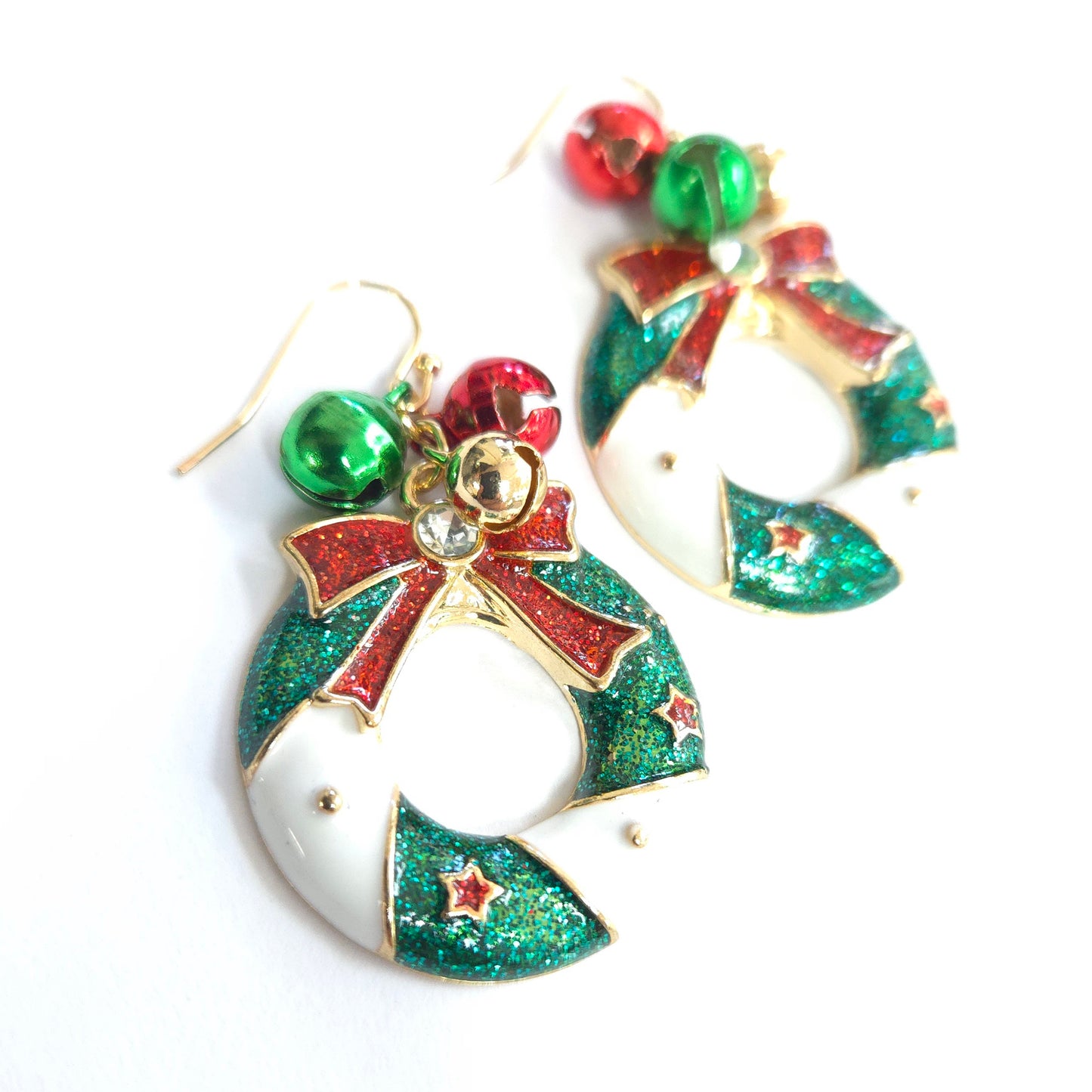 E1607 VER5389 Christmas Earrings