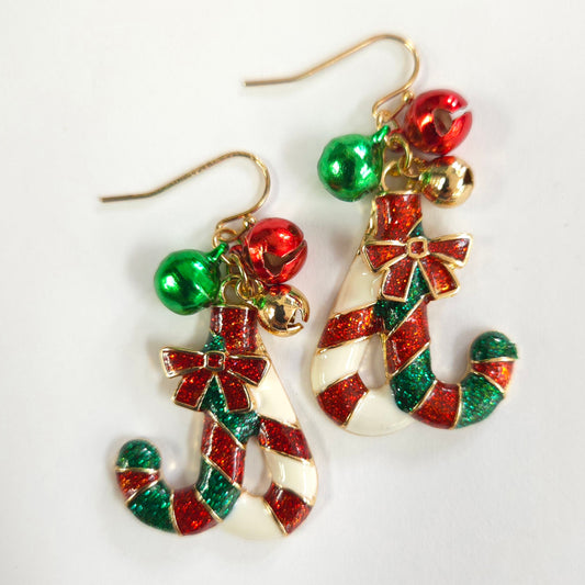 E1626 VER5390 Christmas Earrings