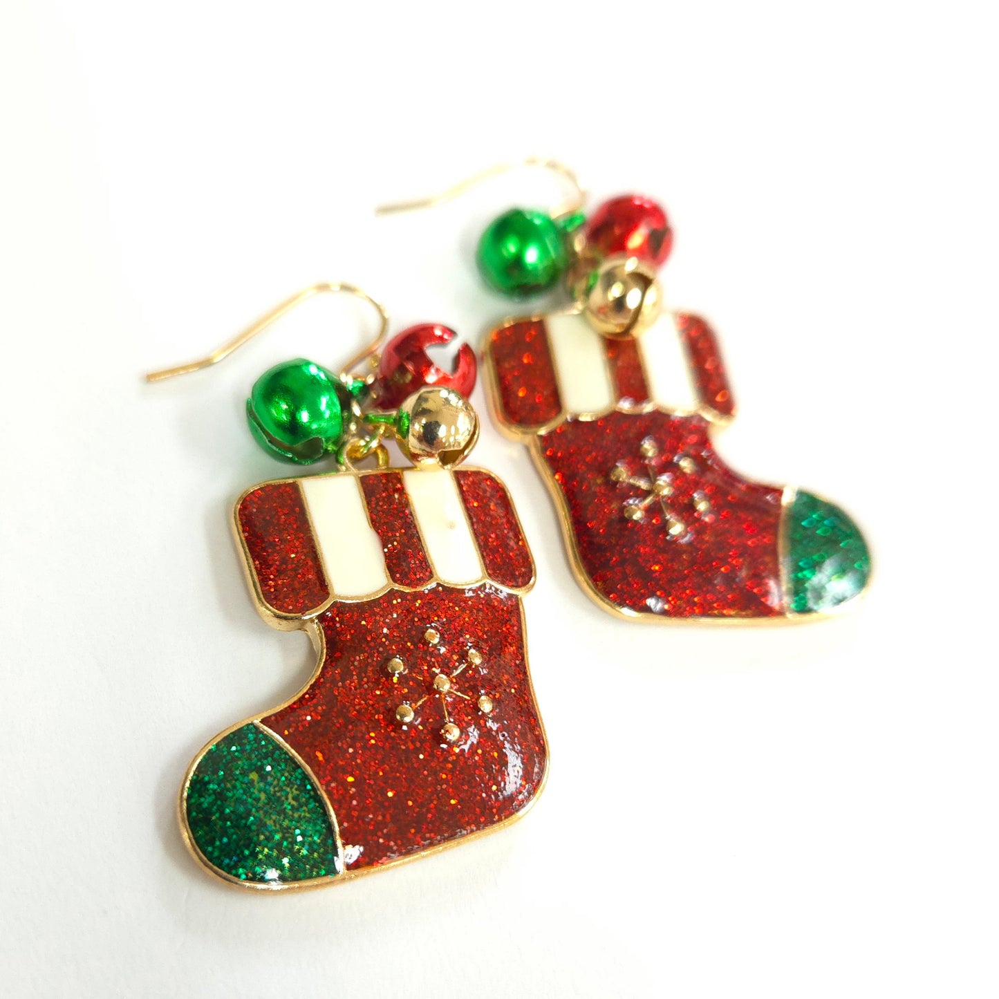 E1629 VER5391 Christmas Earrings