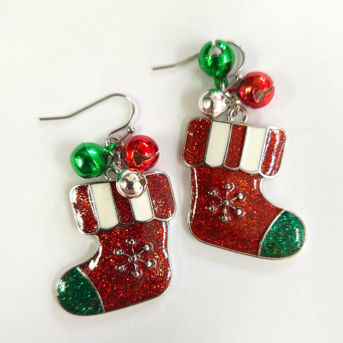 E1629 VER5391 Christmas Earrings