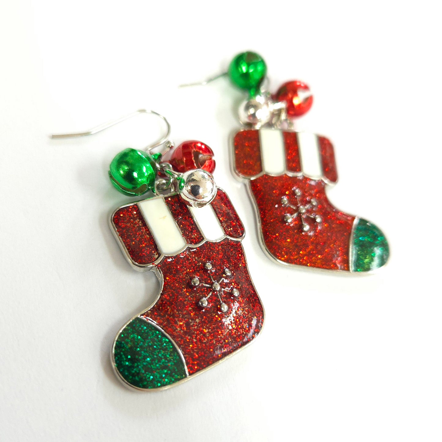 E1629 VER5391 Christmas Earrings