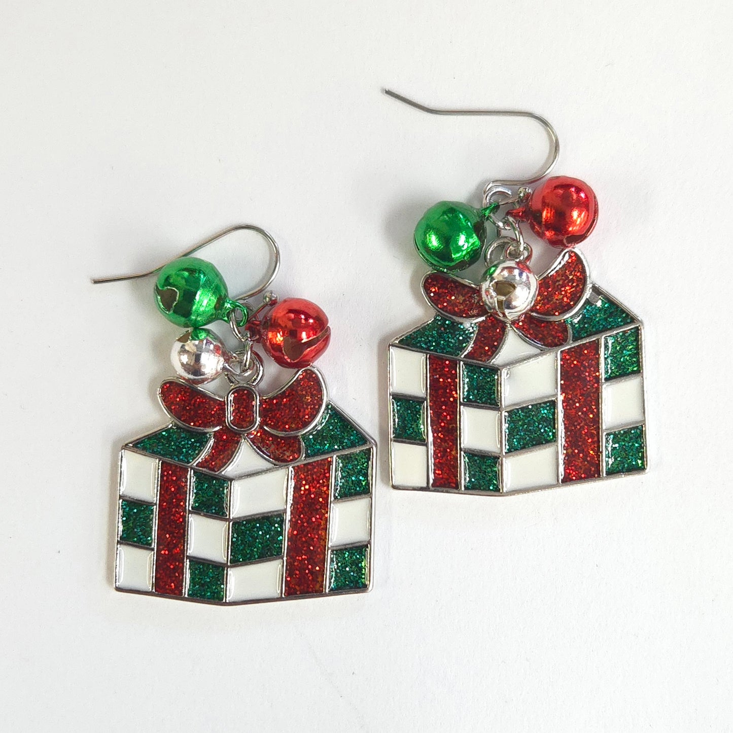 E1595 VER5392 Christmas Earrings