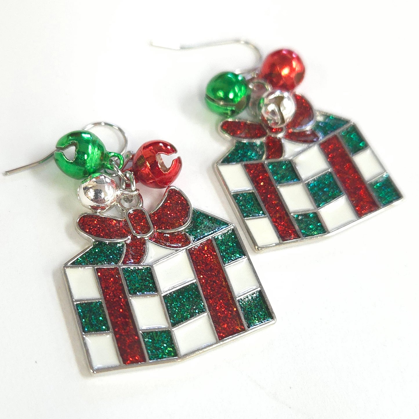 E1595 VER5392 Christmas Earrings