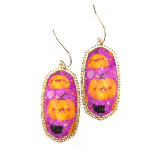 E1549 VER5562 Halloween dangle Earrings
