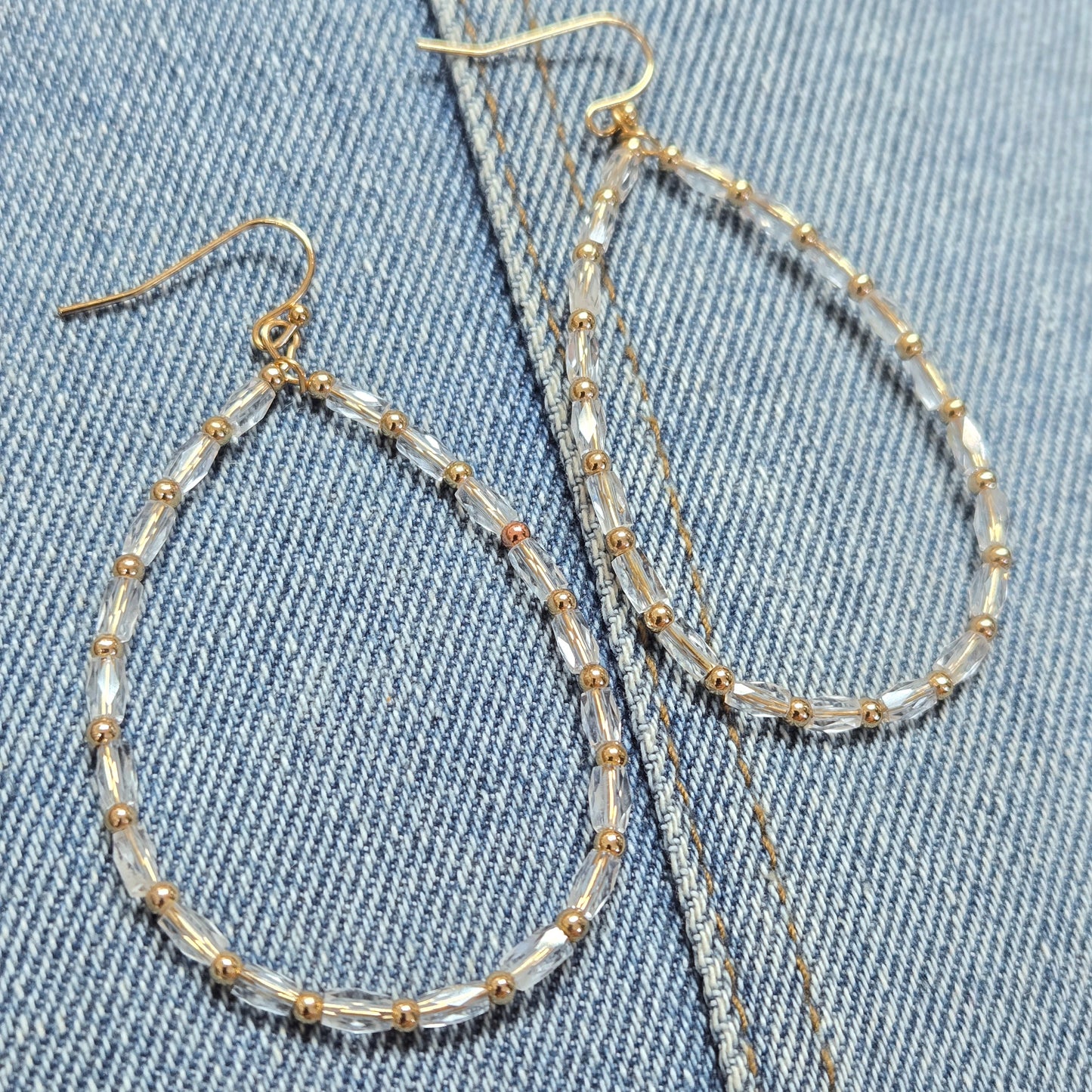 E1256 VER5723 Teardrop Drop Dangle Earrings