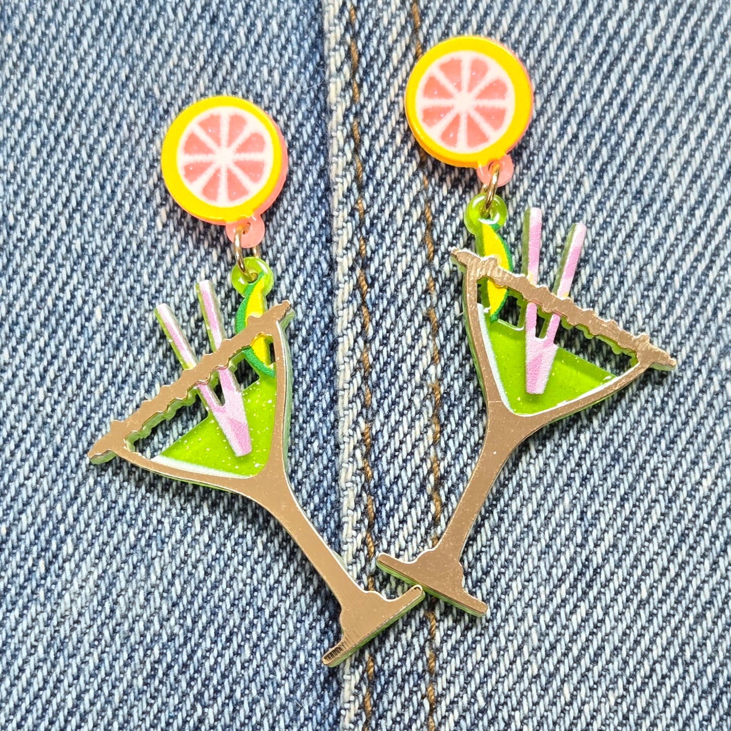E1250 VER5976 Cocktail Drop Dangle Earrings