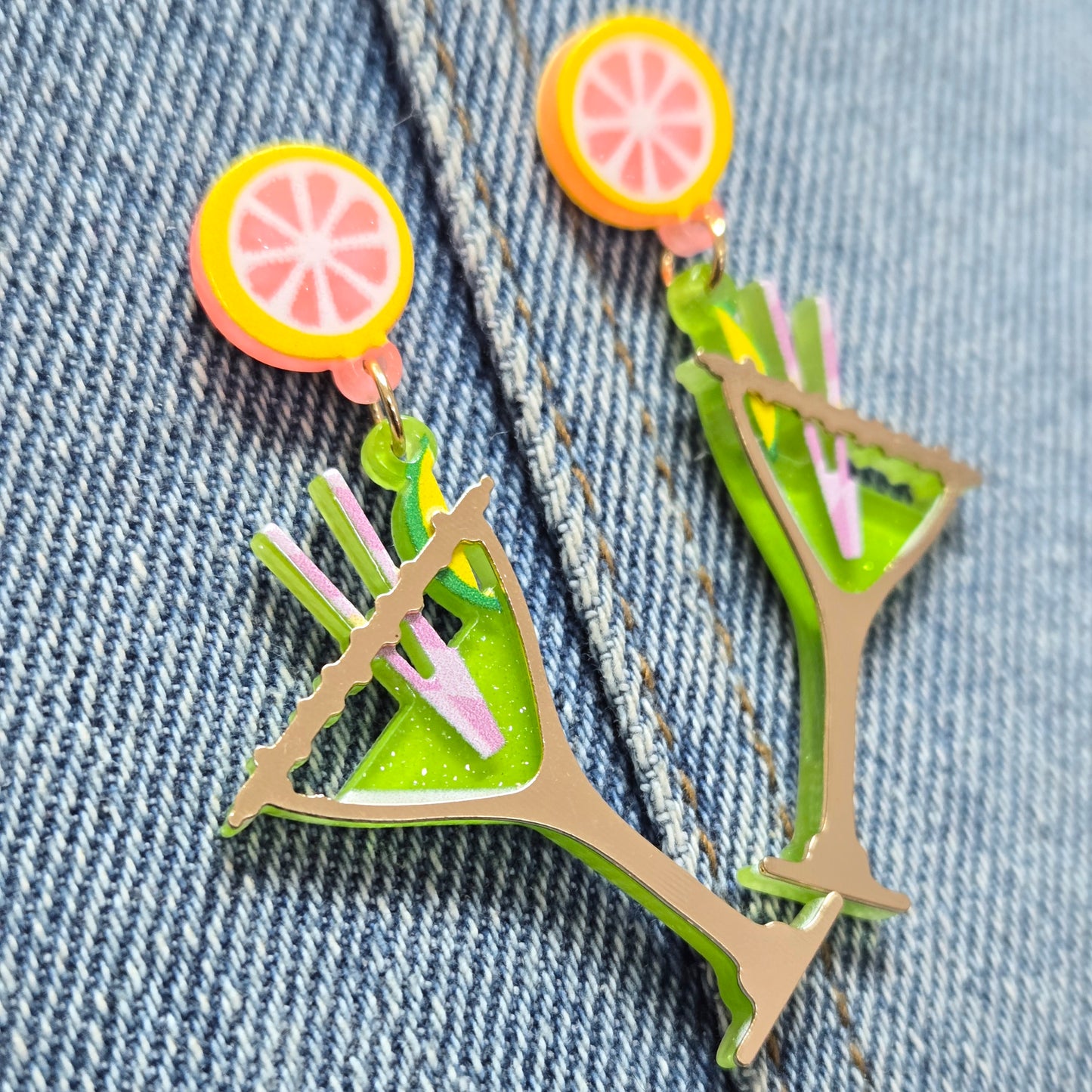 E1250 VER5976 Cocktail Drop Dangle Earrings