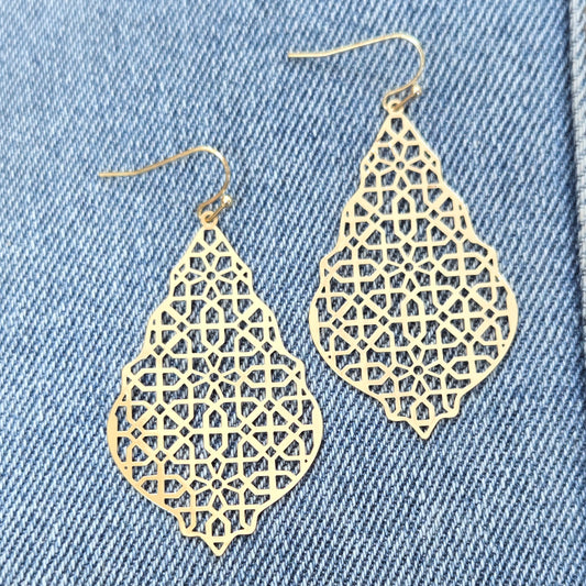 E1290 VER7405 Drop Dangle Hook Earrings