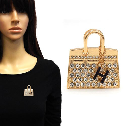 BR0197 YM2170 Handbag Brooch