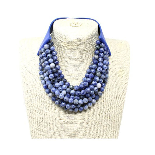 N0355 YN2050 MULTI STRANDS NECKLACE