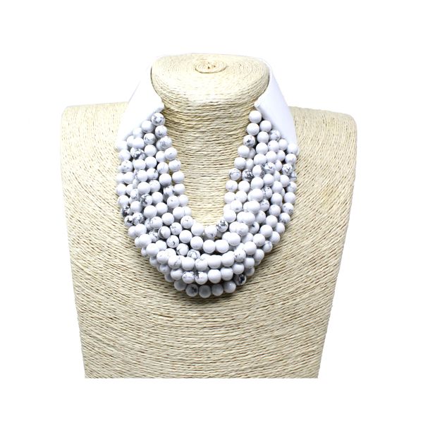 N0355 YN2050 MULTI STRANDS NECKLACE