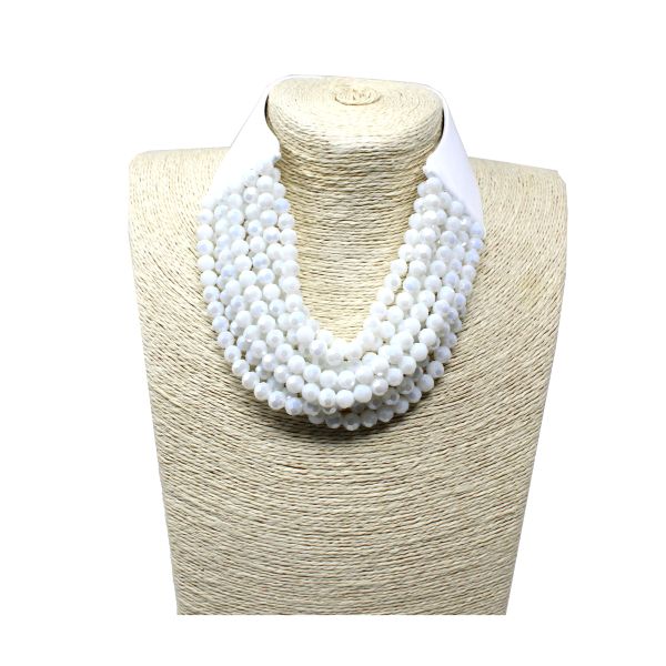 N0356 YN2055 MULTI STRANDS NECKLACE