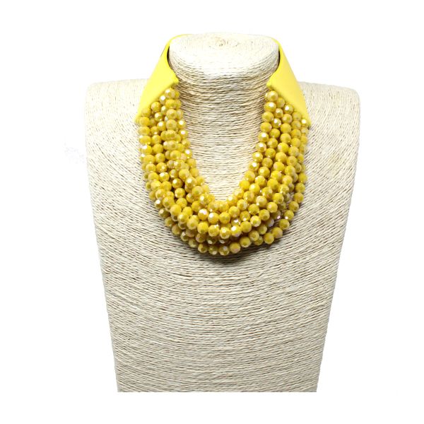 N0356 YN2055 MULTI STRANDS NECKLACE