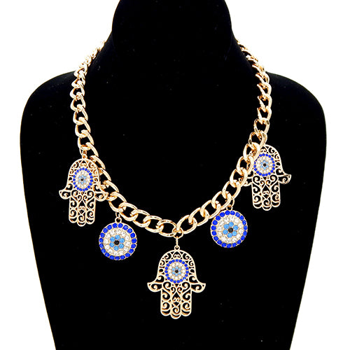 N0566 YN8093 Charms Dangle Necklace
